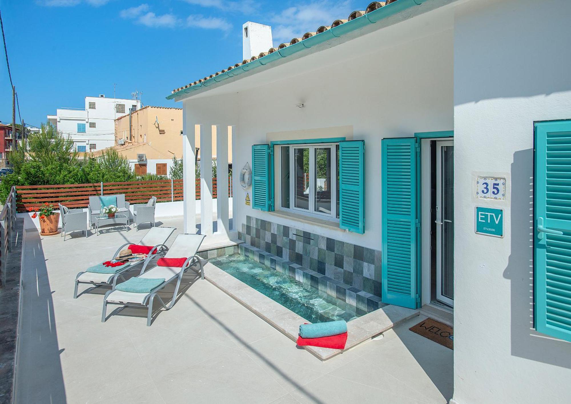 Owl Booking Villa Beach House Magdalena - 5 Min Walk To The Beach Cala de Sant Vicenc מראה חיצוני תמונה